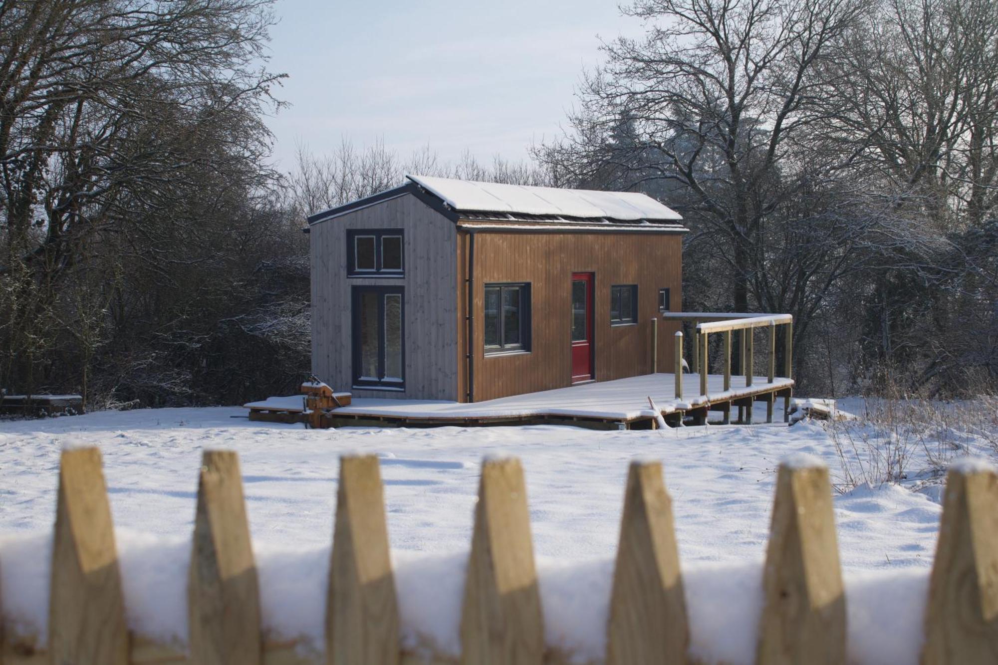Tiny House Les Jours Heureux Sejour Nature Pres De Dinant Et Des Lacs De L Eau D Heure Villers-le-Gambon Экстерьер фото