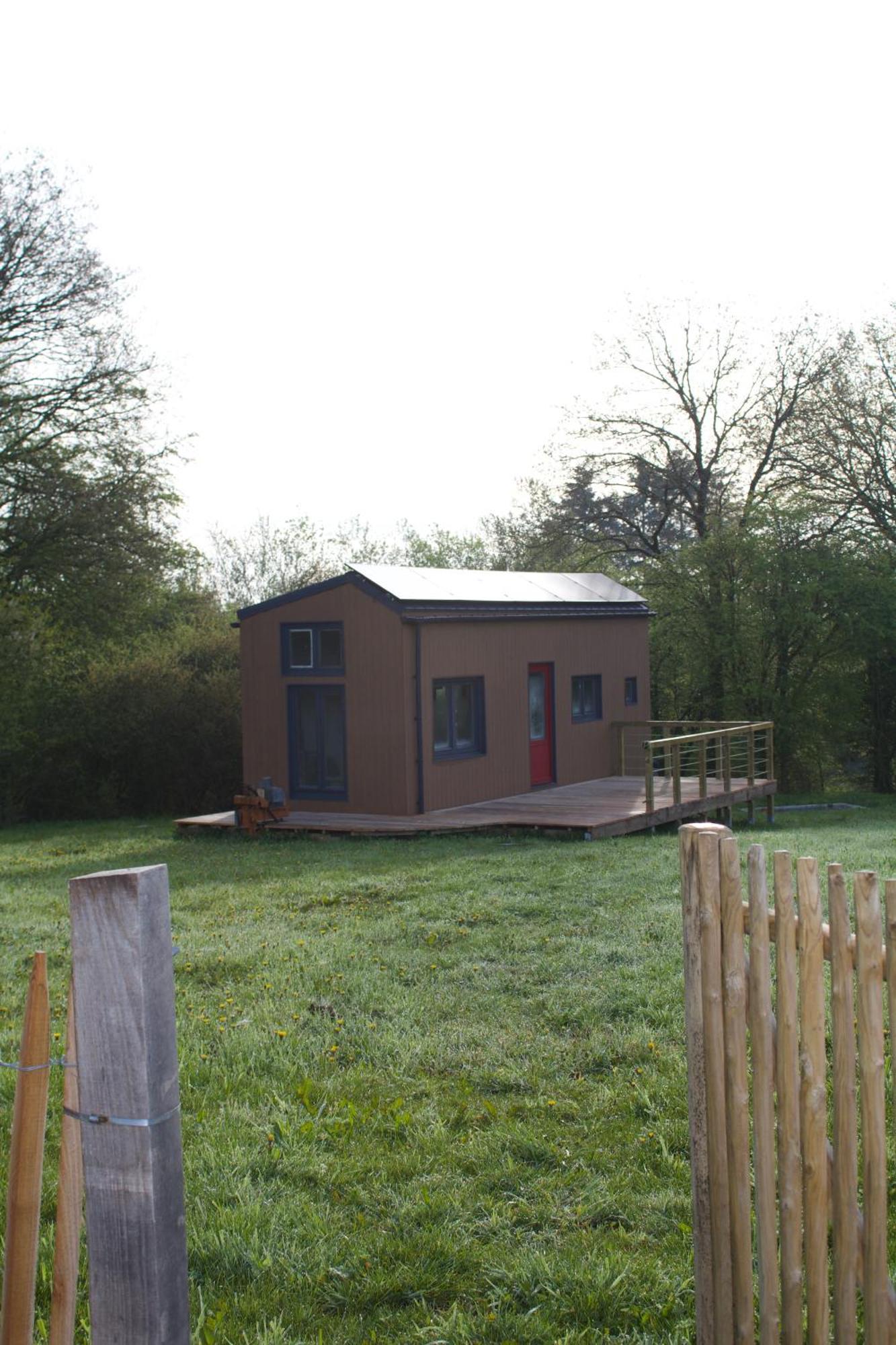 Tiny House Les Jours Heureux Sejour Nature Pres De Dinant Et Des Lacs De L Eau D Heure Villers-le-Gambon Экстерьер фото