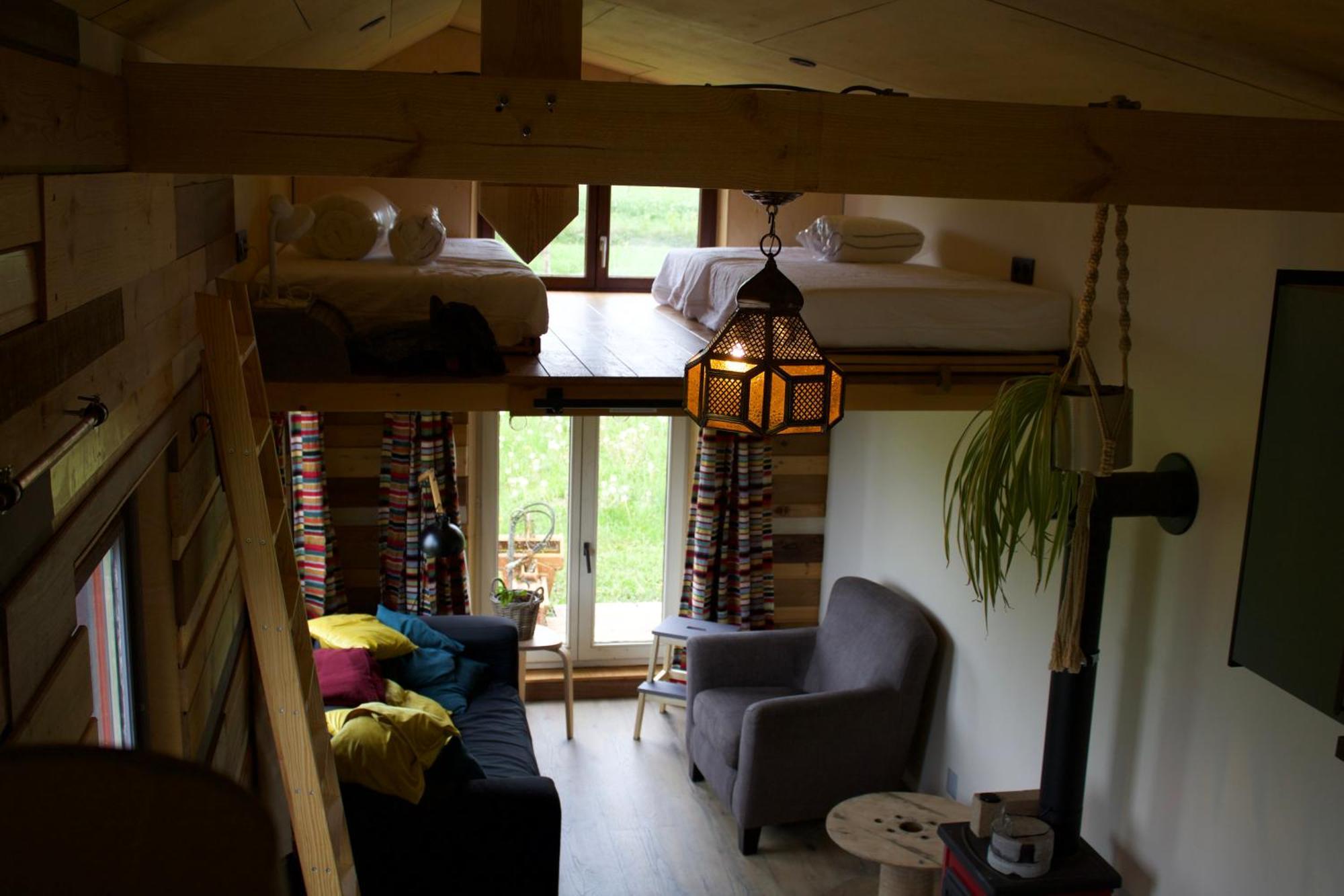Tiny House Les Jours Heureux Sejour Nature Pres De Dinant Et Des Lacs De L Eau D Heure Villers-le-Gambon Экстерьер фото