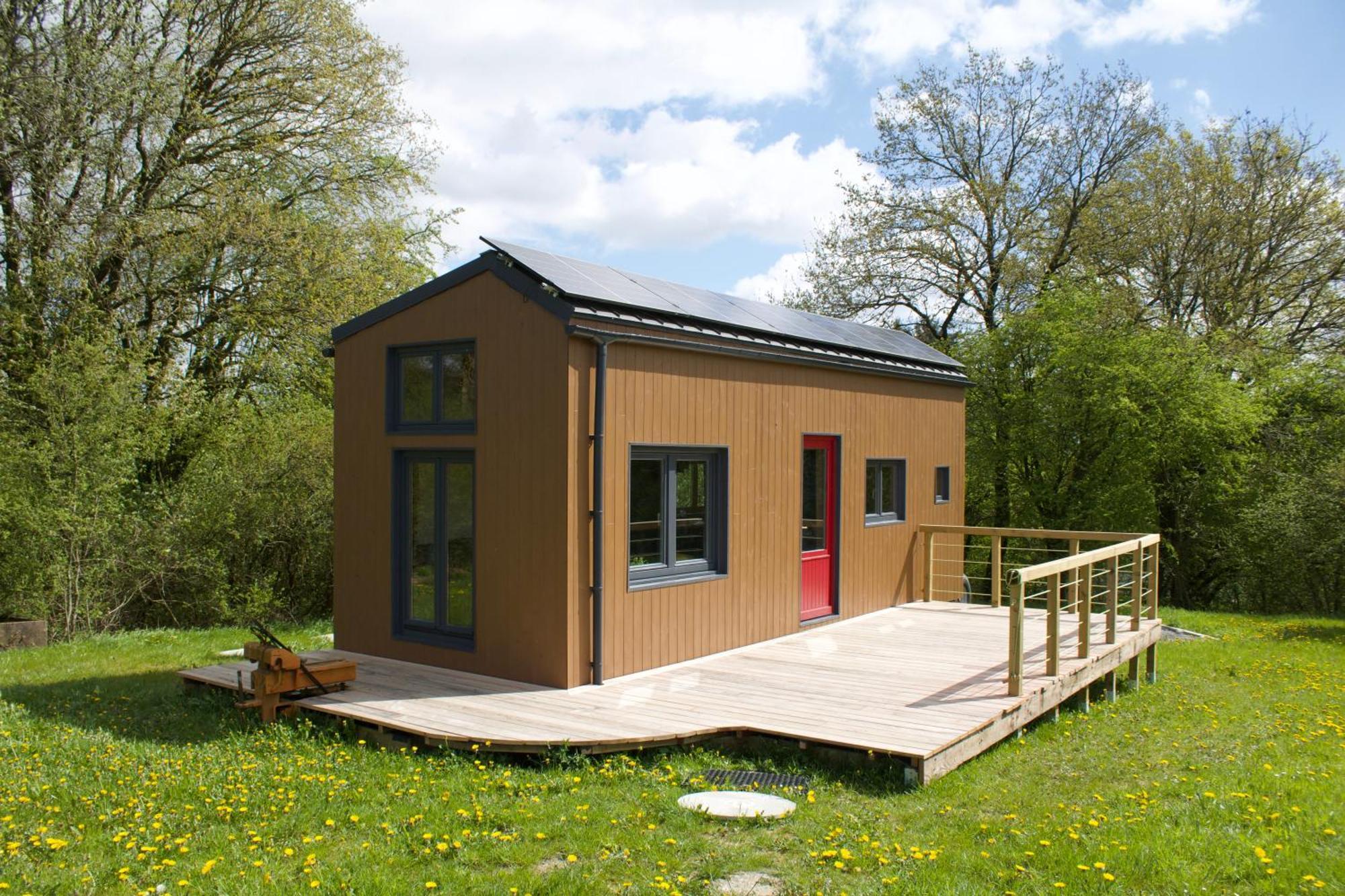 Tiny House Les Jours Heureux Sejour Nature Pres De Dinant Et Des Lacs De L Eau D Heure Villers-le-Gambon Экстерьер фото
